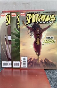 Spider-Woman: Origin #1 -5 complete set