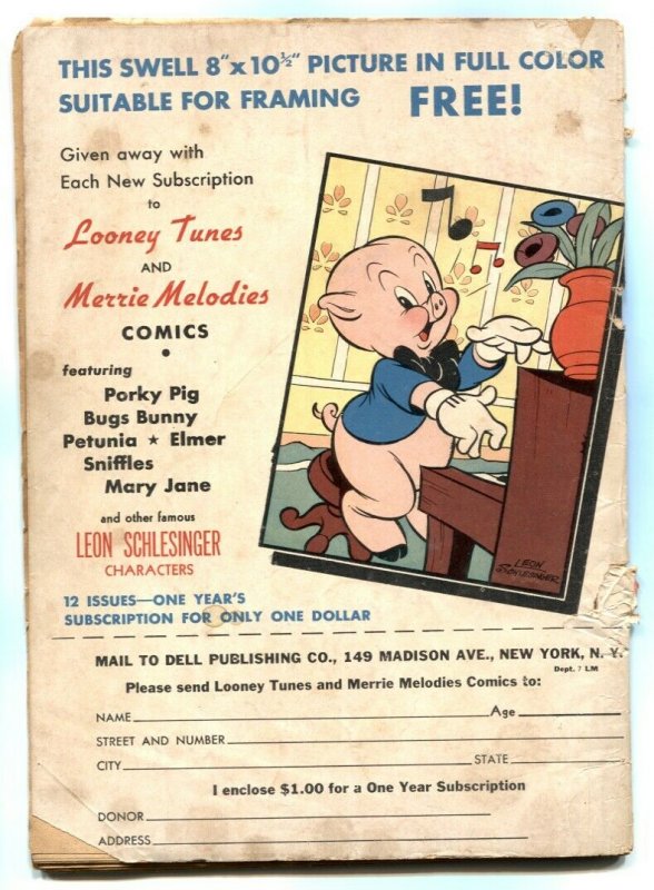 Looney Tunes and Merry Melodies #21 1943- fireworks cover G