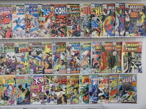 Huge Lot 180+ Silver/Bronze Comics W/ Spider-Man,  Conan, Daredevil Avg G/VG Con