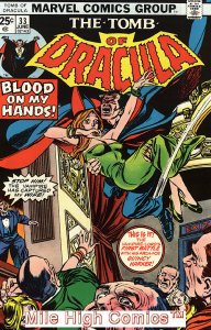 TOMB OF DRACULA (1972 Series)  (MARVEL) #33 Very Good Comics Book