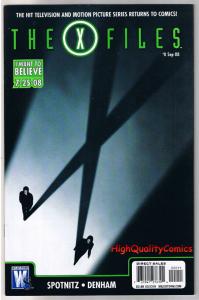 X-FILES #0, NM, Fox Mulder, Dana Scully, Denham, 2008, more XF in store