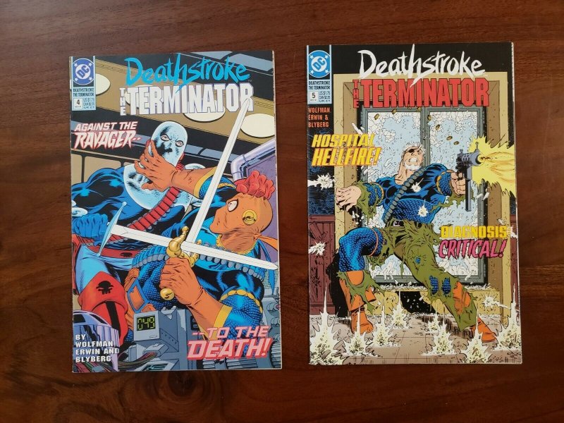 Deathstroke The Terminator #4 & #5