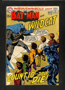 Brave And The Bold #88 Batman Neal Adams Art!