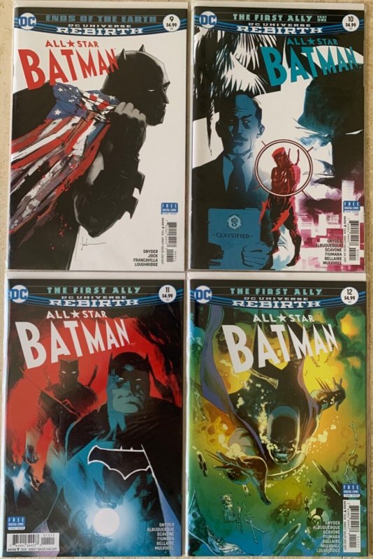 ALL STAR BATMAN 1-14 + 18 VARIANTS | DC 2016-2017 | COMPLETE SERIES | 32 TOTAL