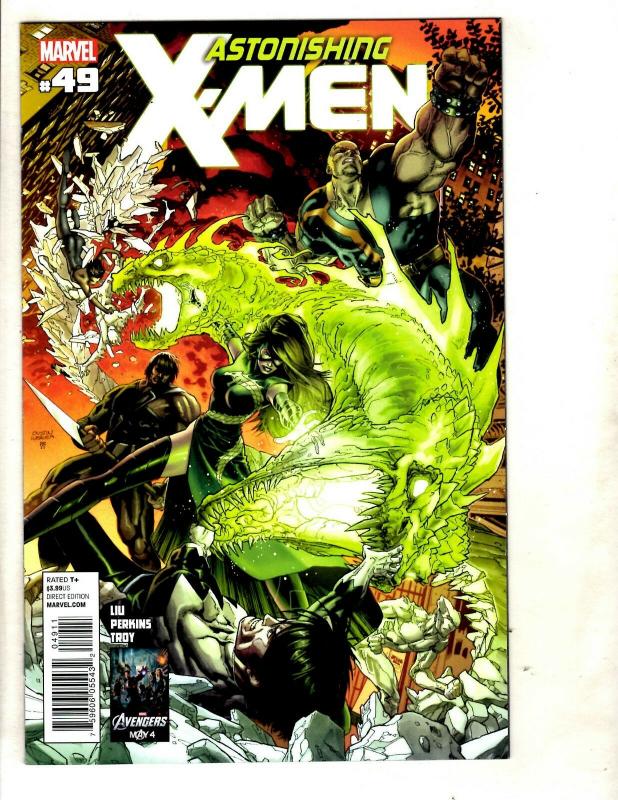 11 Astonishing X-Men Marvel Comics # 36 37 38 39 40 41 42 43 48 49 + CJ17