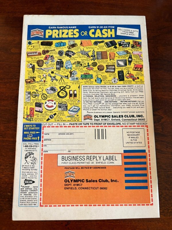 James Bond 007 For Your Eyes Only # 1 VF/NM Marvel Comic Book 11 J300