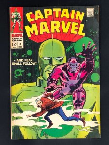 Captain Marvel #8 (1968) VF+ 1st Appearance of Cyberex