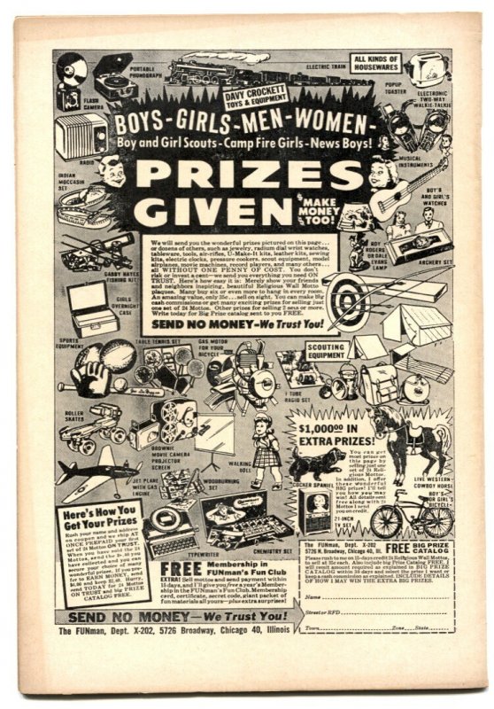 The Rider #1 1957- Western comic book FN+