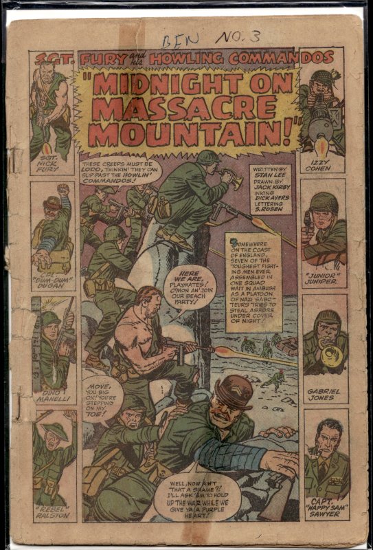 Sgt. Fury Annual #3 (1967) Sgt. Fury
