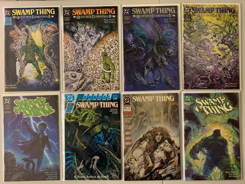 Swamp Thing lot #61-110 + 3 Annuals DC 2nd Series 48 diff 6.0 FN (1987-1991)