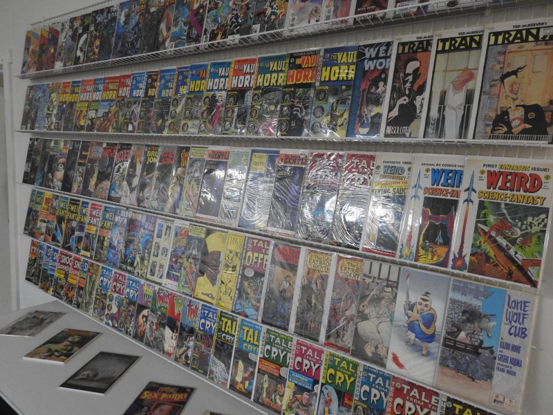 Huge Lot of 120+ Comics W/Tales From the Crypt, Vault of Horror+ Avg VF Cond.