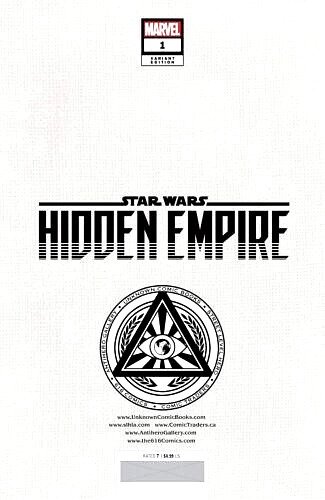 ?~MARVEL~STAR WARS:THE HIDDEN EMPIRE #1~?~PAT ZIRCHER~TRADE & VIRGIN SET~?