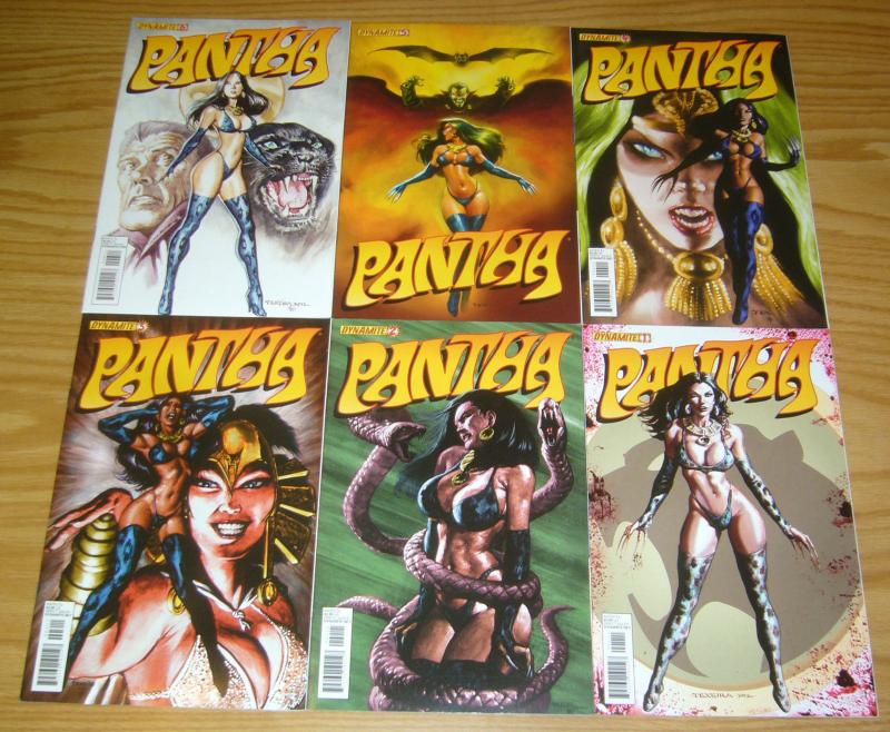 Pantha #1-6 VF/NM complete series - dynamite comics bad girl set lot 2 3 4 5