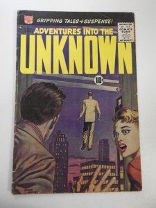 Adventures Into the Unknown #111 (1959) GD+ Condition see desc