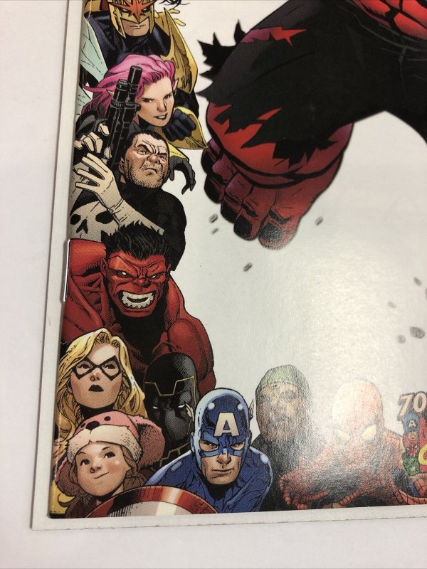 Hulk (2009) # 13 (NM) McGuinness Loeb Red Hulk 70th Anniversary Variant