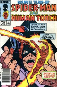 Marvel Team-Up #147 (Newsstand) FN ; Marvel | Spider-Man Human Torch