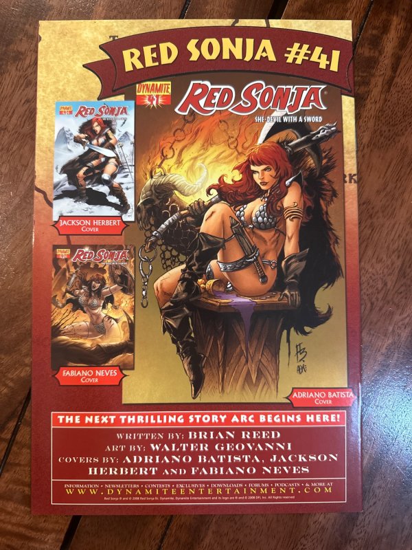 Red Sonja #40 (2008)
