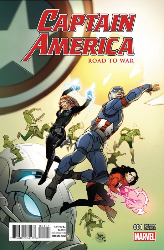 Captain America: Road To War (2016) #1 VF/NM One-shot Pasquel Ferry