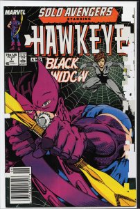 Solo Avengers #7 (1988) Hawkeye