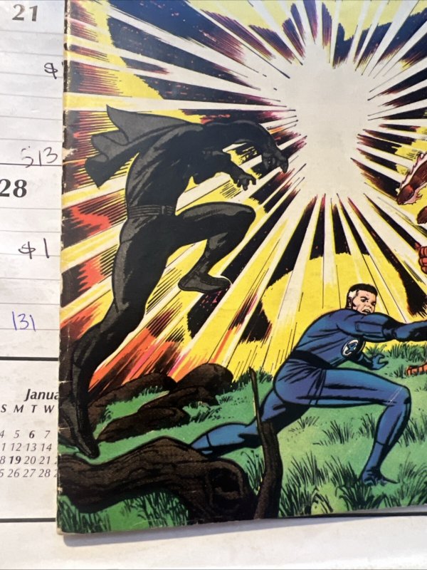 Fantastic Four #53 2nd Black Panther 1st Klaw Key 1966