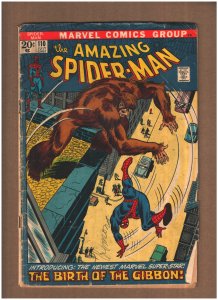 Amazing Spider-man #110 Marvel Comics 1972 COVER DETACHED READER COPY ONLY