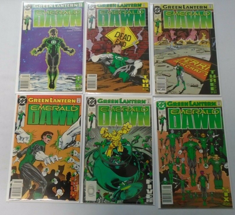 Green Lantern Emerald Dawn I set:#1-6 6.0 FN (1989)