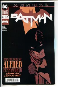 BATMAN ANNUAL (2016 DC) #4 CVR A JORGE FORNES