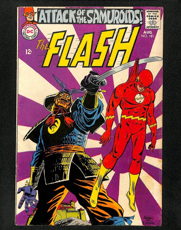 Flash #181 Samurai Cover!