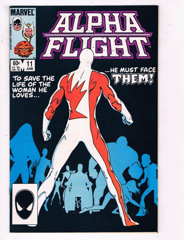 Alpha Flight #11 VF Marvel Comics Comic Book June 1984 DE24