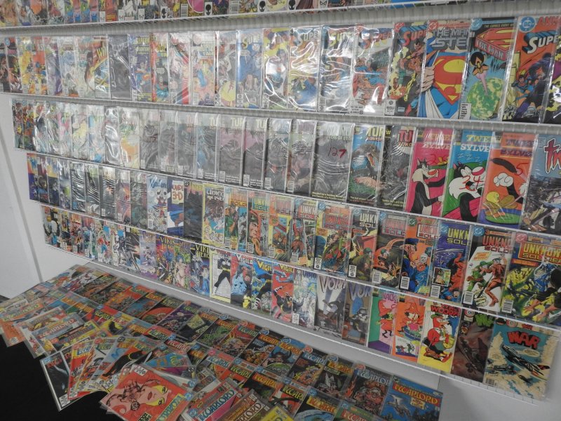 Huge Lot 150+ Comics W/ Superman, Unknown Soldier, +More! Avg FN Condition!