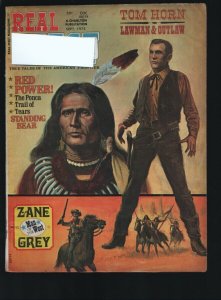 Real West 6/1972-Charlton-Tom Horn-Outlaw and Lawman-Earl Norem-Zane Grey-G...