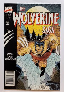 The Wolverine Saga #1 (Sep 1989, Marvel) VF/NM  