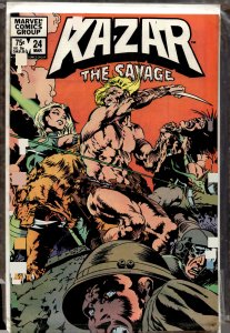 Ka-Zar the Savage #24 (1983) Ka-Zar