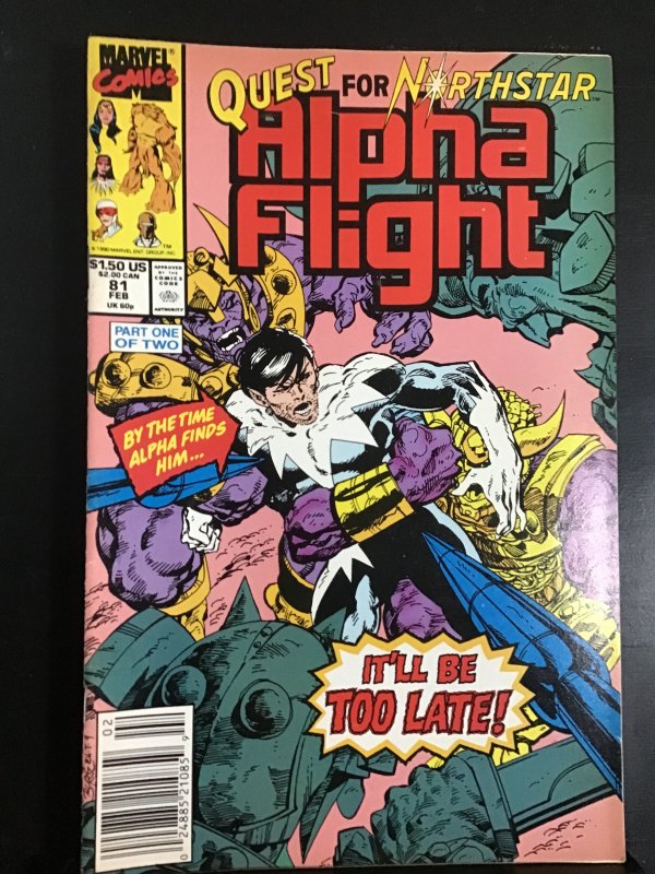 Alpha Flight #81 (1990)