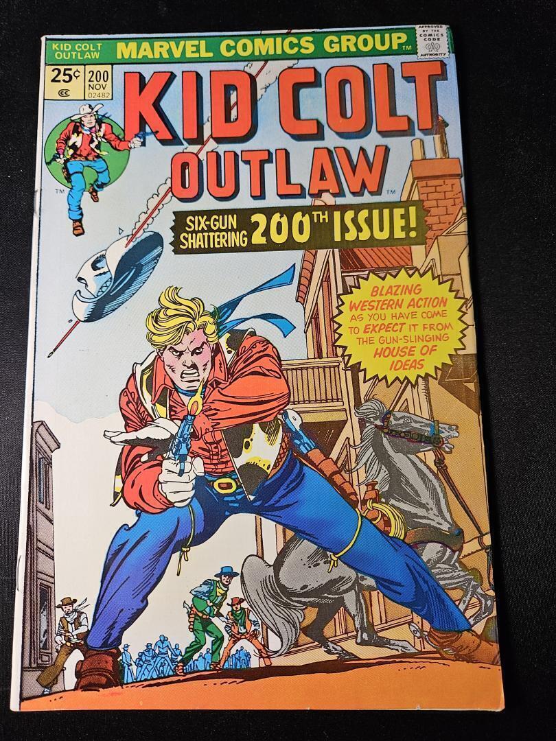 Kid Colt Outlaw #200, VF Marvel, 1975