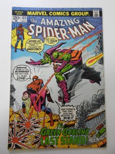 The Amazing Spider-Man #122 (1973) VG+ Condition moisture stain