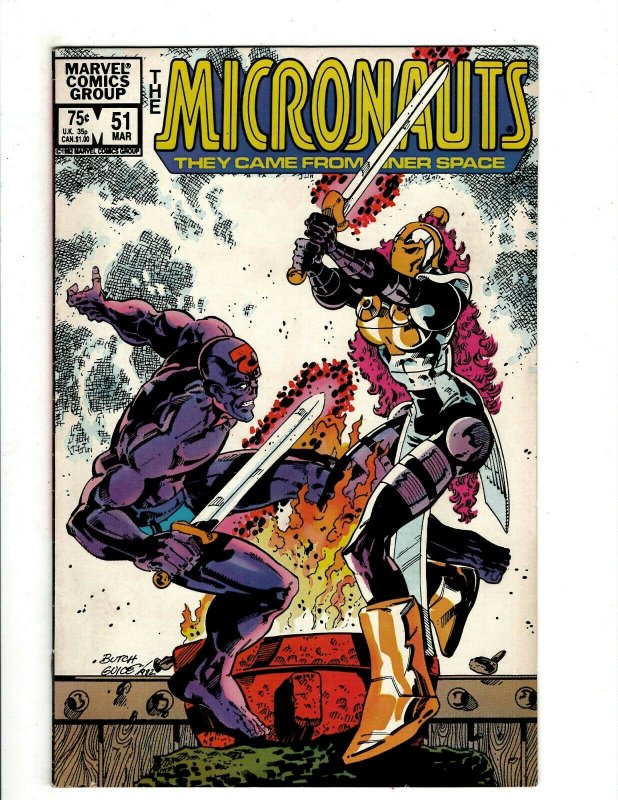 12 The Micronauts Marvel Comics # 29 30 31 32 33 34 35 36 37 38 39 51 NP14