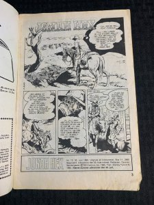 1980 JONAH HEX DC Finland Comic #12 GD 2.0 Eli Kruger