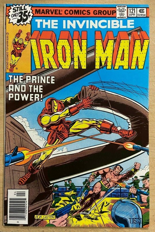 IRON MAN #121 (Marvel, 4/1979) VERY FINE-NEAR MINT(VF-NM) Michelinie, Roxxon