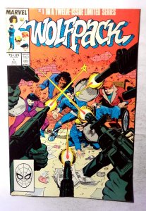 Wolfpack #1 (1988) Marvel Comics 1st Print Comic Book