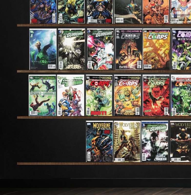 Huge Lot 150+ Comics with Green Lantern Corps, Wonder Woman & More!