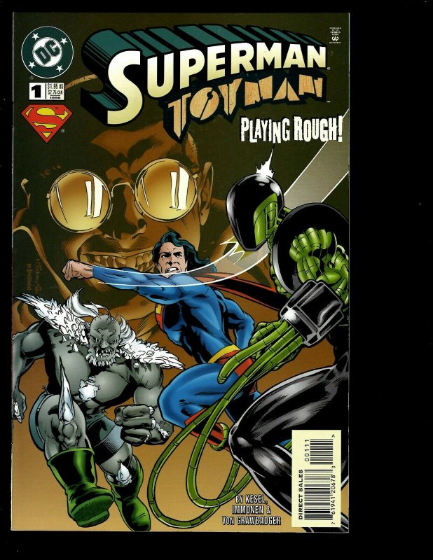 10 DC Comics Lobo/Mask #1 2 Legacy Of Superman #1 The Earth Stealers +MORE J409