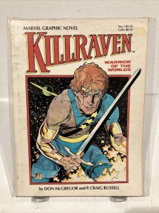 Marvel Graphic Novel Killraven Warrior Of The Worlds #7 1983