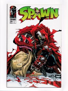 Spawn #39 Image Comics 1995 Sharp Copy NM- Santa Spawn Cover McFarlane Capullo 