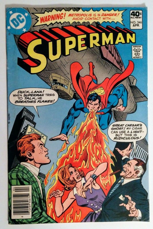 Superman #346 MARK JEWELERS VARIANT