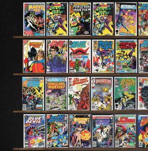 Huge Lot 140+ Comics with Blue Devil, Daredevil, Team America & More!