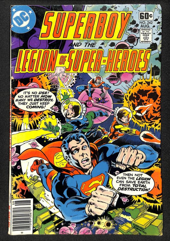 Superboy and the Legion of Super-Heroes #242