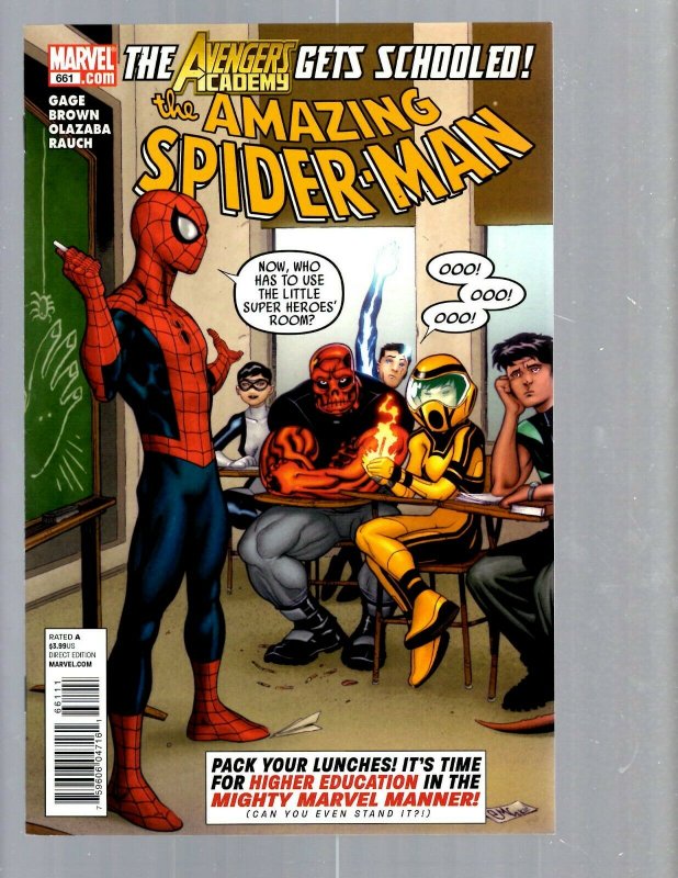 12 Comic Amazing Spider-Man 658 659 660 661 662 667 668 669 670 671 672 673 J448