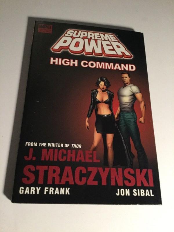 Supreme Power High Command HC Nm Near Mint Marvel Comics