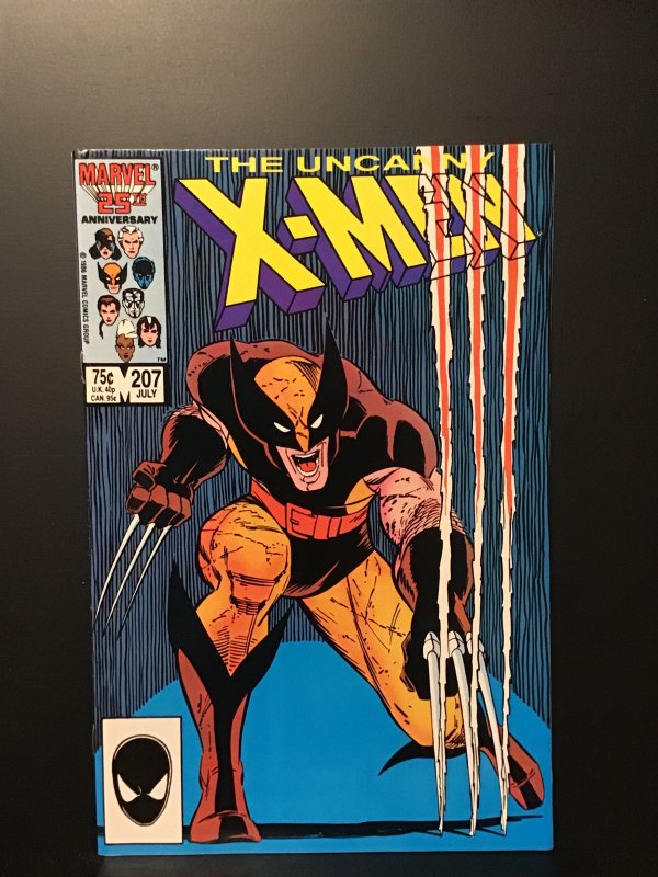 The Uncanny X-Men #207 (1986) VF 8.0